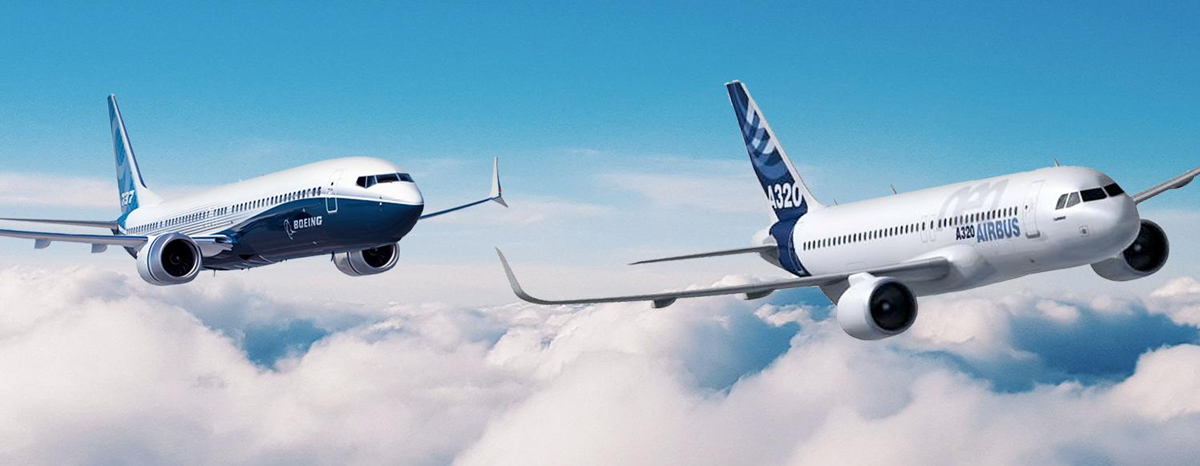 Capacitec Boeing vs Airbus A350