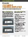 Capteura® 210 Single Channel Amplifier Brochure